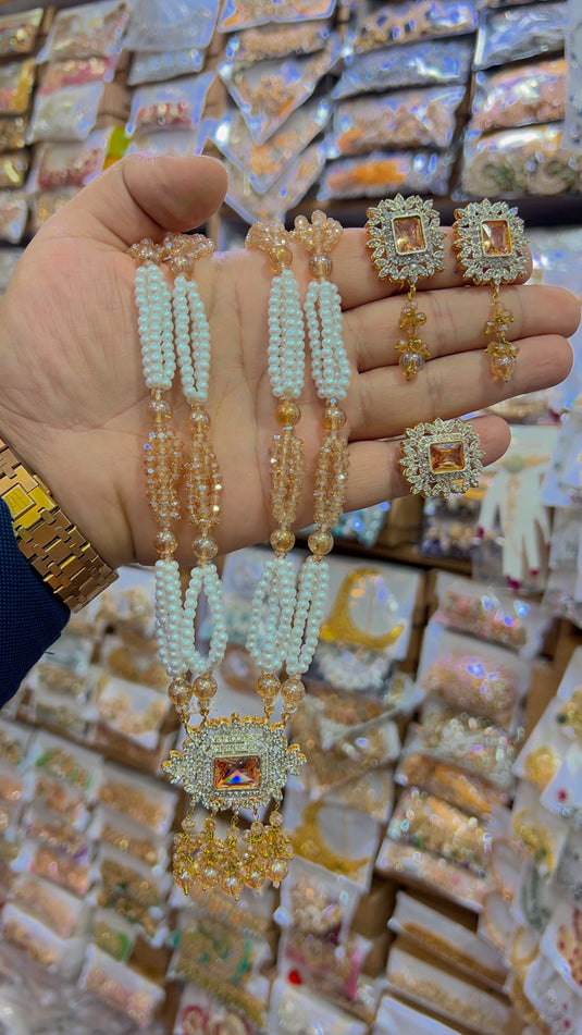 mala set with Ring (Ms24)