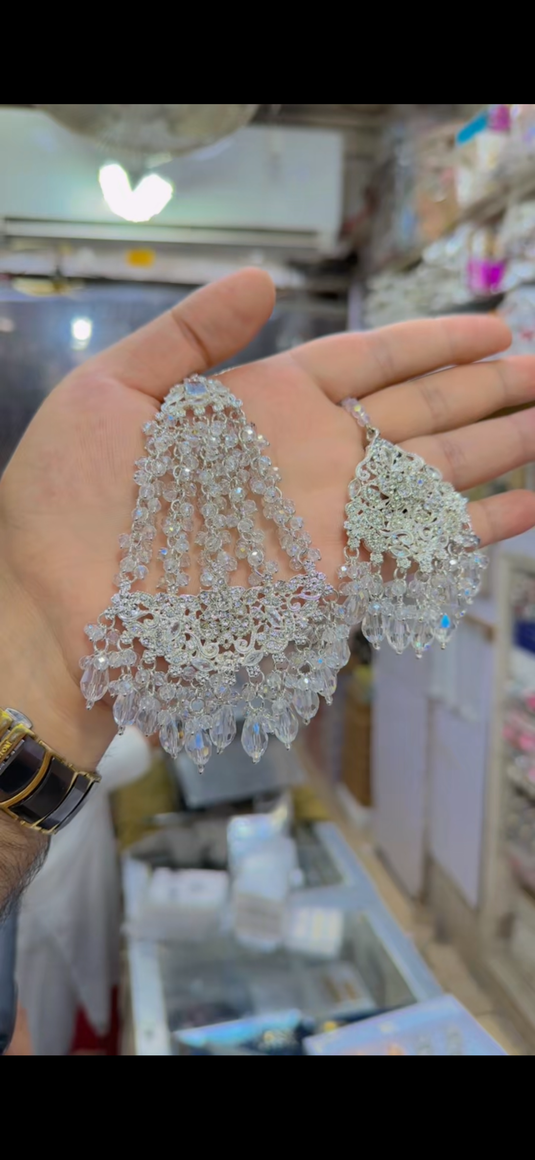 Bridal Necklace set with Mala(Ns227)