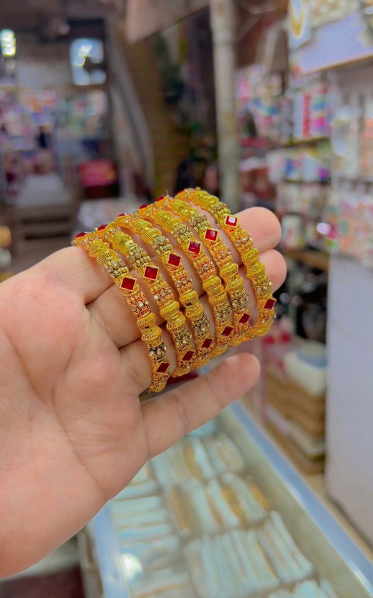 Casting 6 pc bangles set (Bg182)