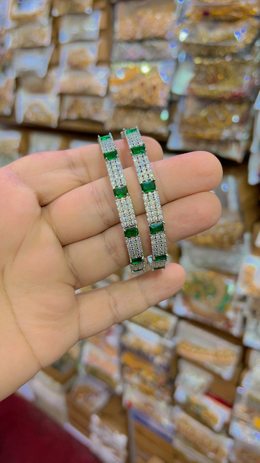 Ad zircone bangles (Bg041)