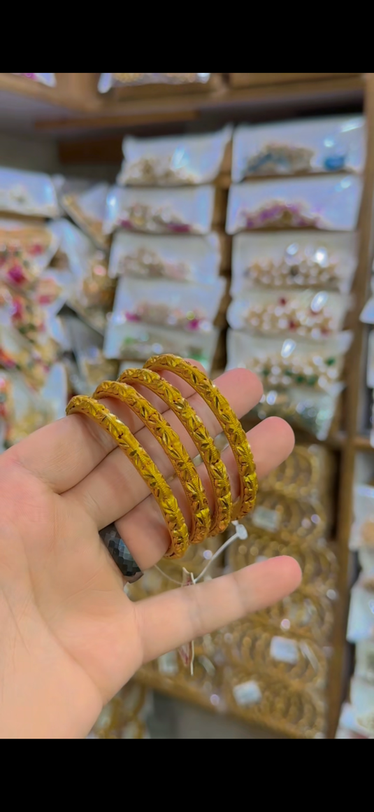 Gold plated Bangles(bg211)