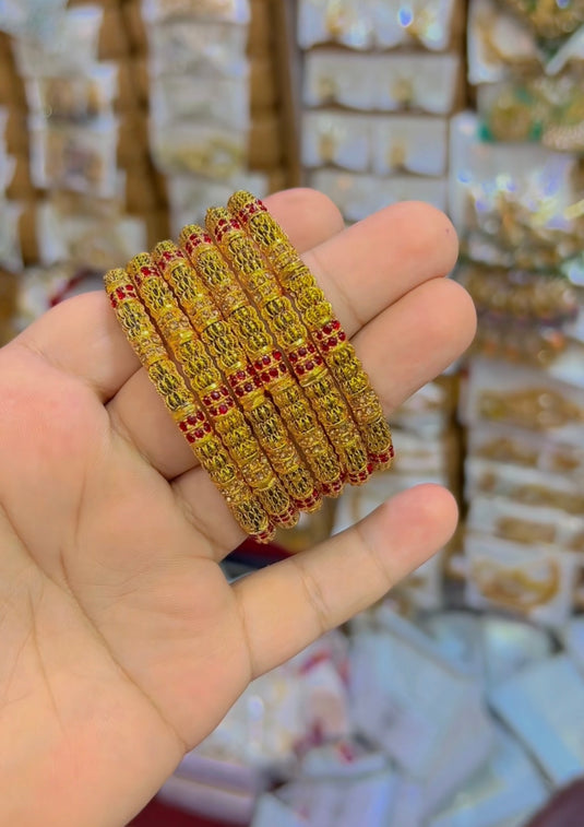 6 pc bangles set (Bg085)