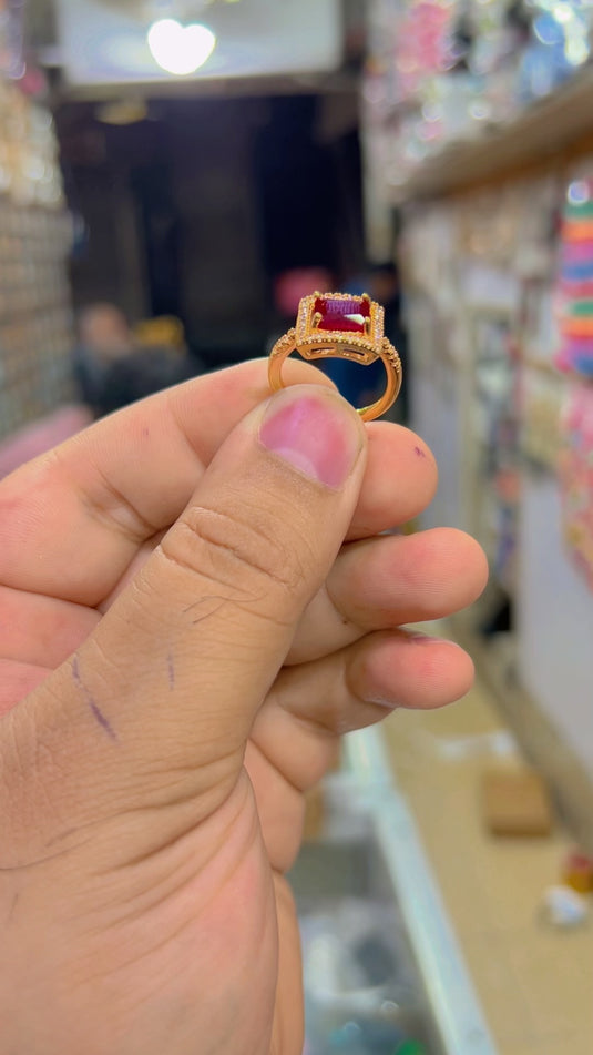 Gold plated Ring (Rg024)