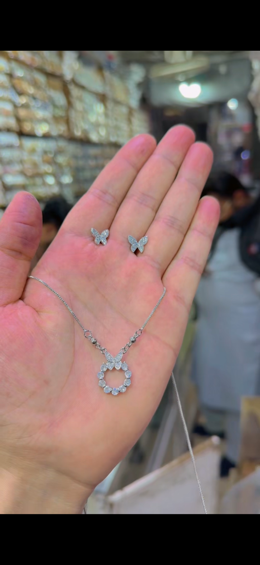 One Carrat Locket set(Ls136)