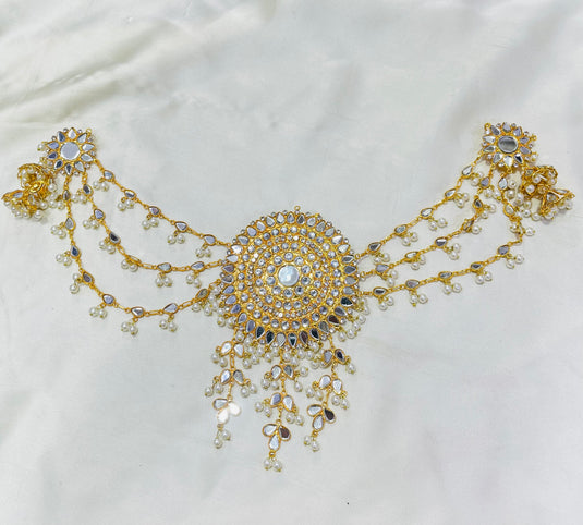 Jura wala kundan earrings (Er080)