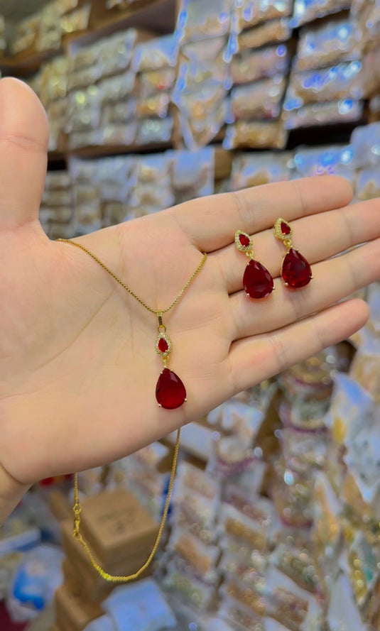 One Carrat Locket set(Ls110)
