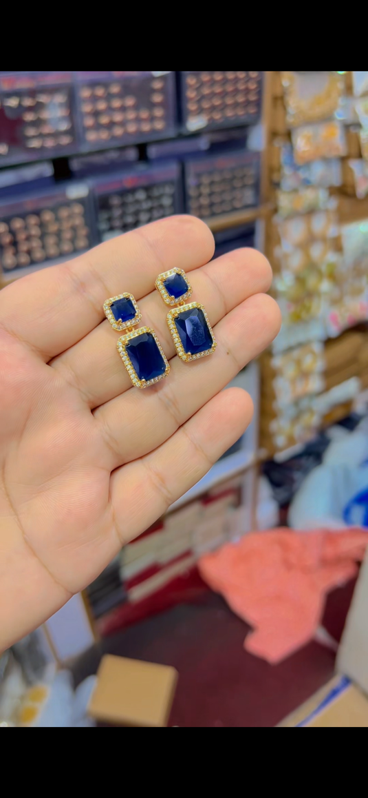 1 carat earrings (Er060)