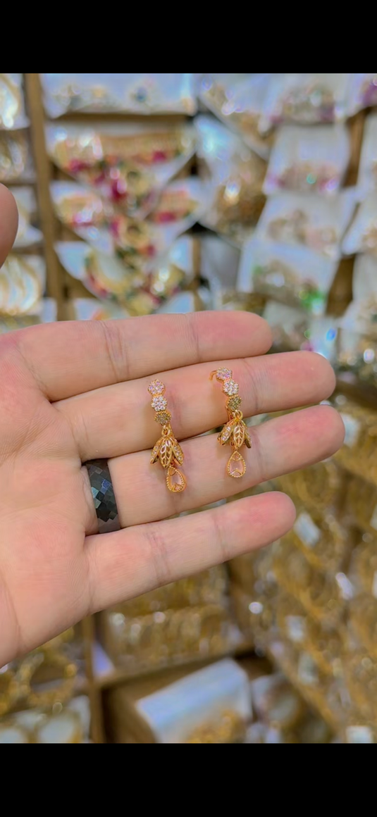 Gold plated Earrings(Db62)