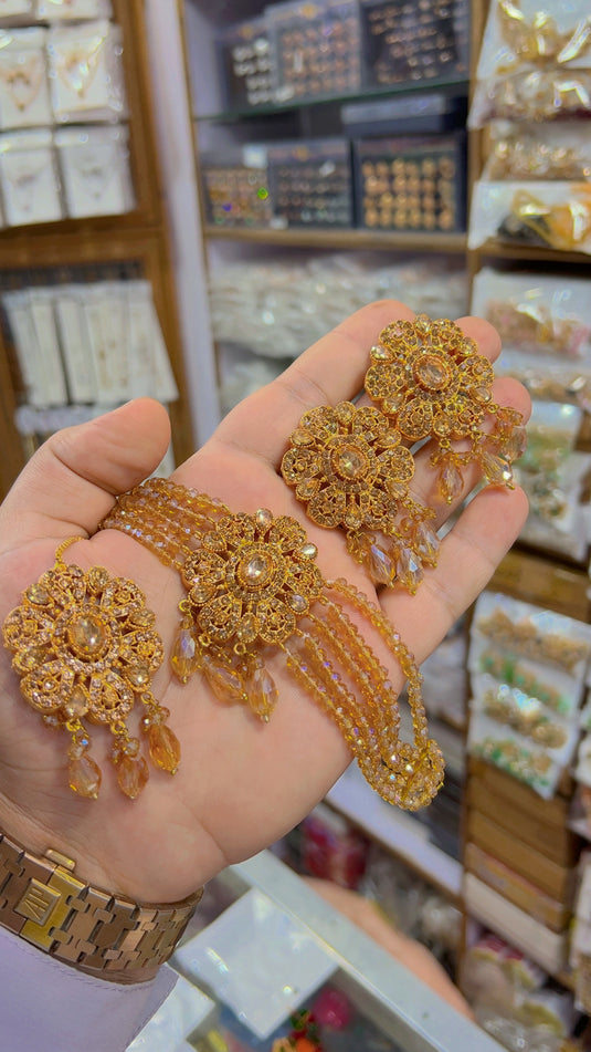 Kundan chokar set (Cs45)