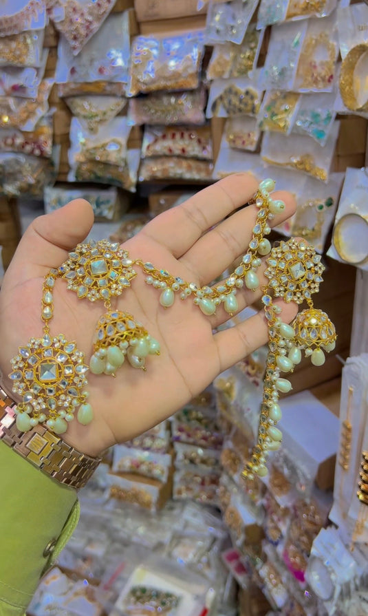 Sharay wali Jhumki + bindiya (Bk23)