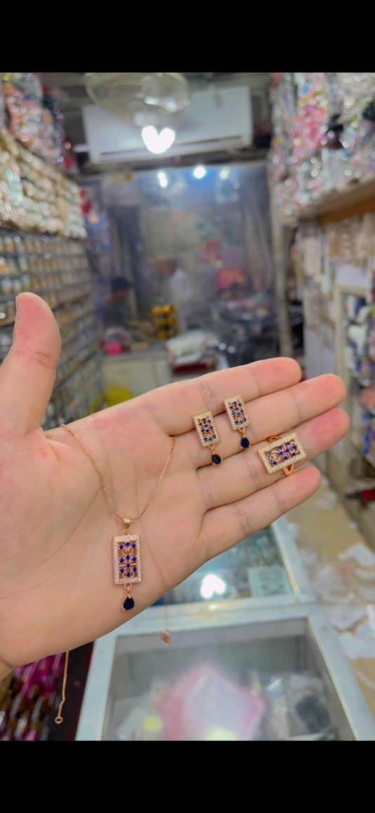 Gold plated Locket Set(Ls063)