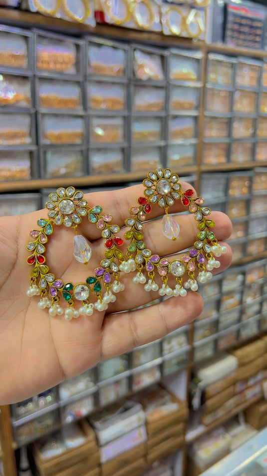 Kundan earrings (Er030)