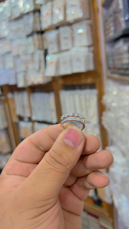 1 carat zircone ring (Rg08)