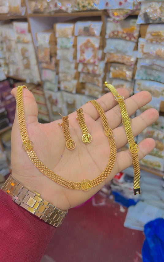 Gold plated Combo set (Ls129)