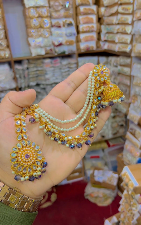 Kundan bindiya + sharay wali Jhumi (Bk21)