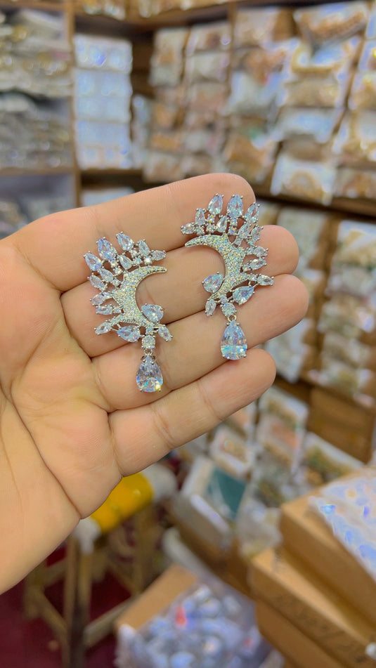 1 carat earrings (Er024)