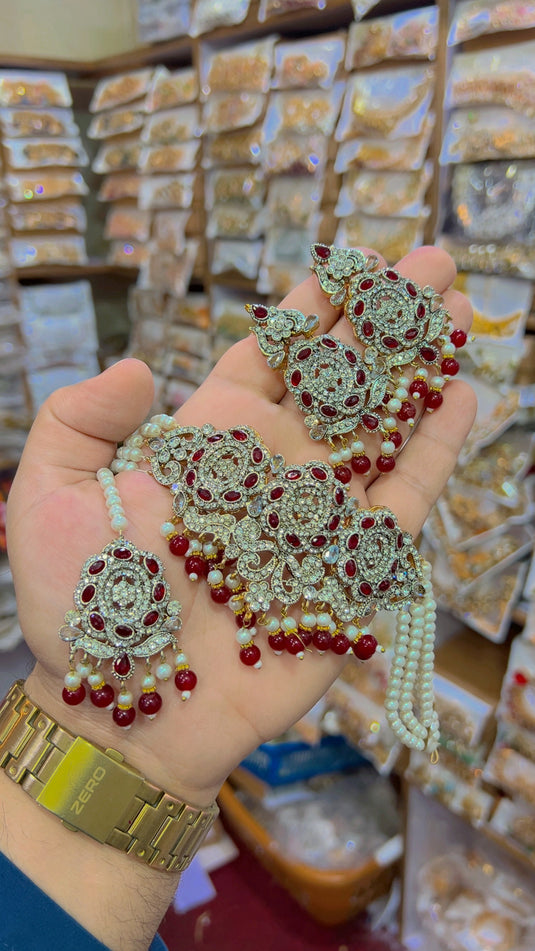 Zircone chokar set (Cs18)