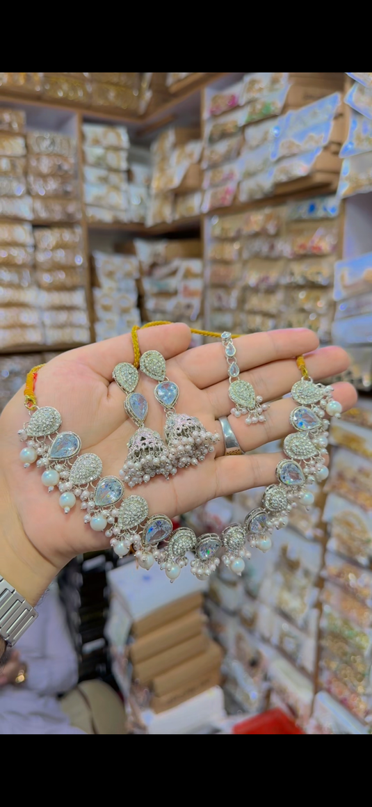 Zircone Necklace set(Ns125)