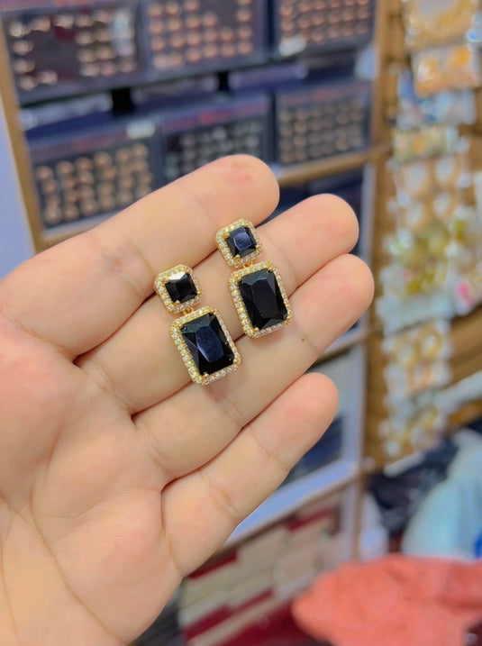 1 carat earrings (Er060)