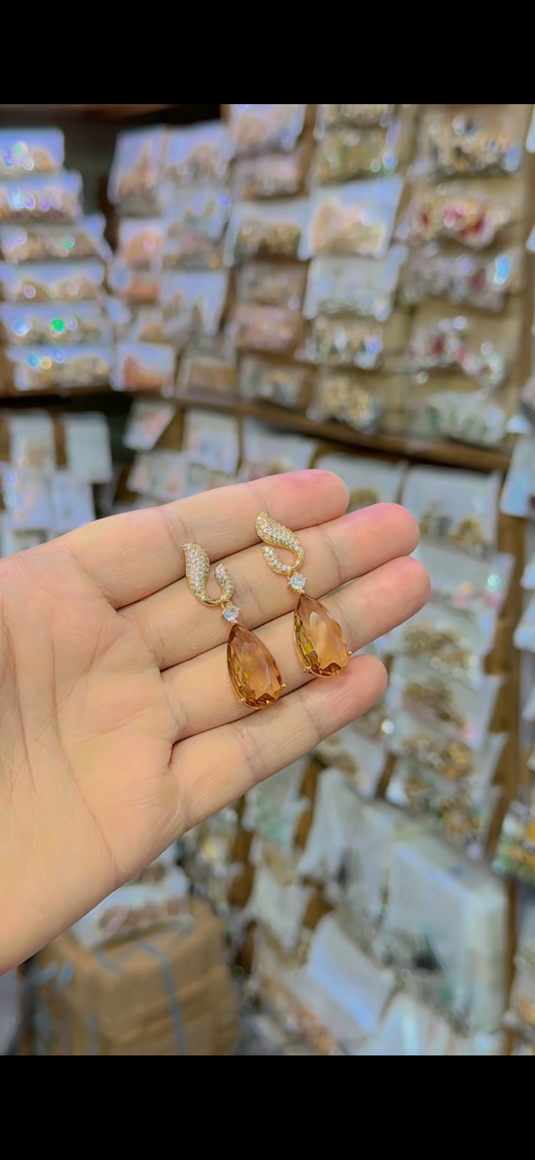 One Carrat AD Earrings(Er110)
