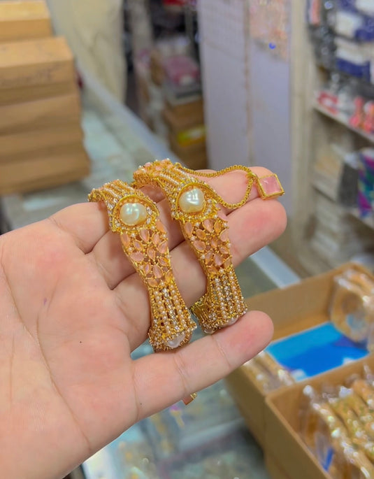 Zircone openable bangles (Bg119)