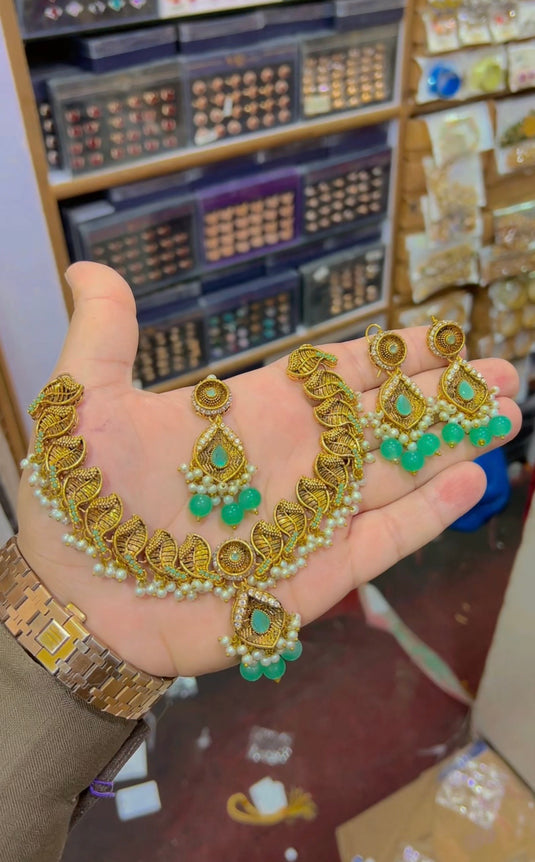 Turkish necklace set (Ns134)
