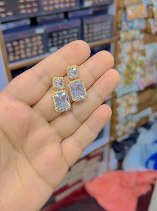 1 carat earrings (Er060)