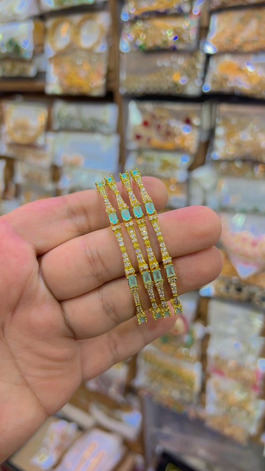 Ad zircone bangles (Bg33)