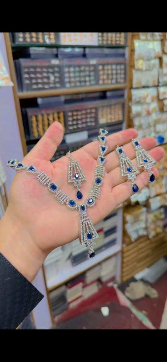 Zircone Necklace set (Ns152)