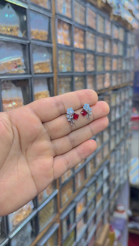1 carat Zircone Tops (Er89)