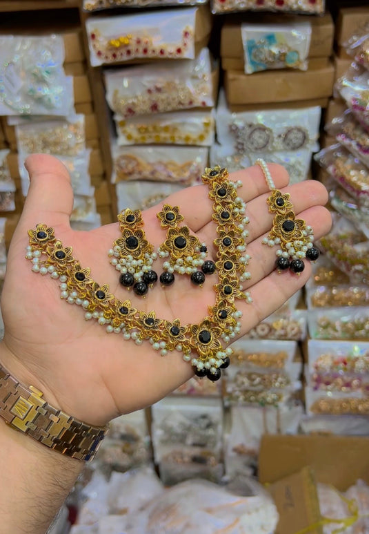 Rajwari style necklace set (Ns128)