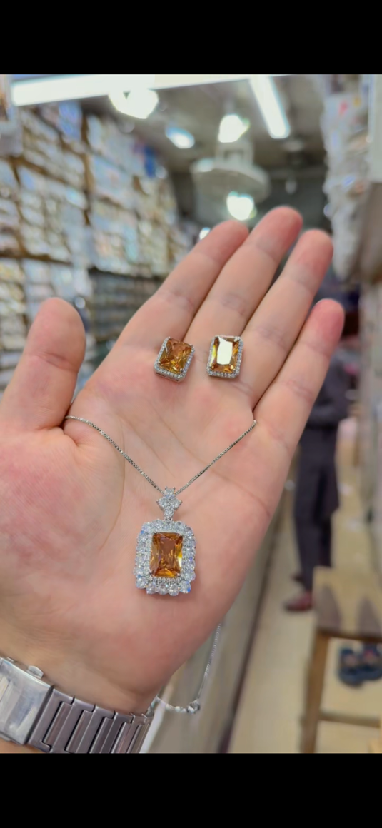 One Carrat Locket set(Ls204)