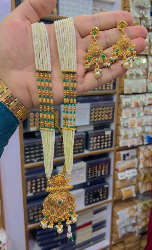 Rajwari mala set (Ms028)