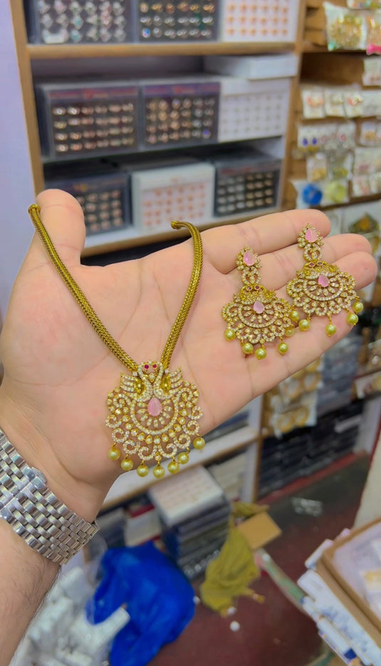 South Indian necklace set (Ns130)