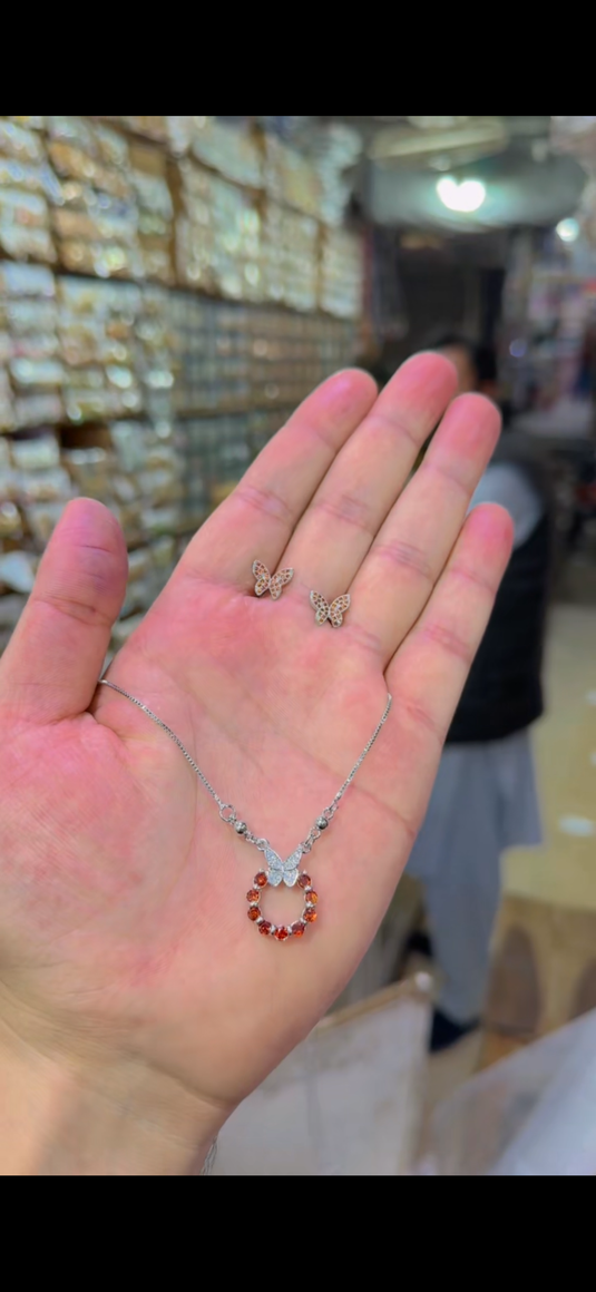 One Carrat Locket set(Ls136)