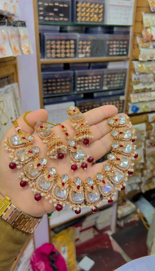 Kundan Necklace set (Ns136)