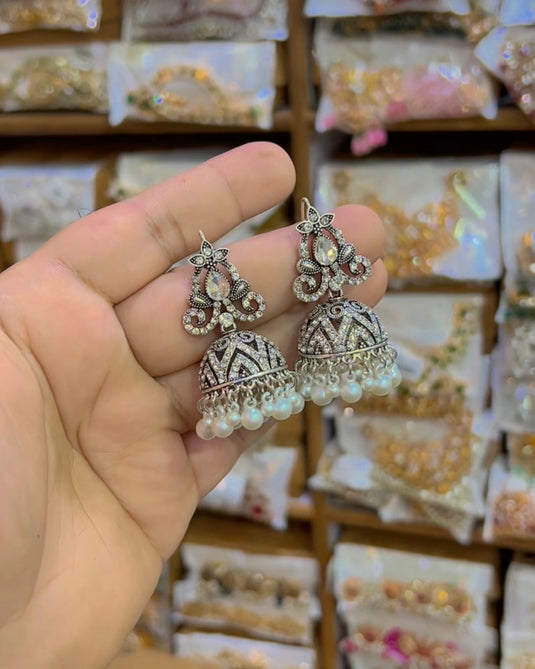 Oxidise Jhumki (Er082)