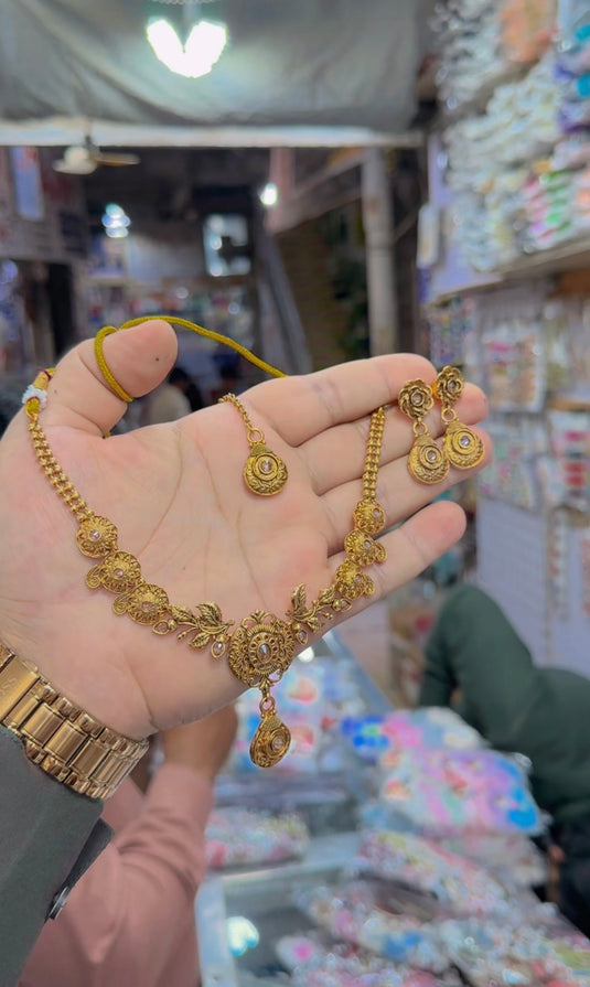 Rajwari necklace set (Ns195)