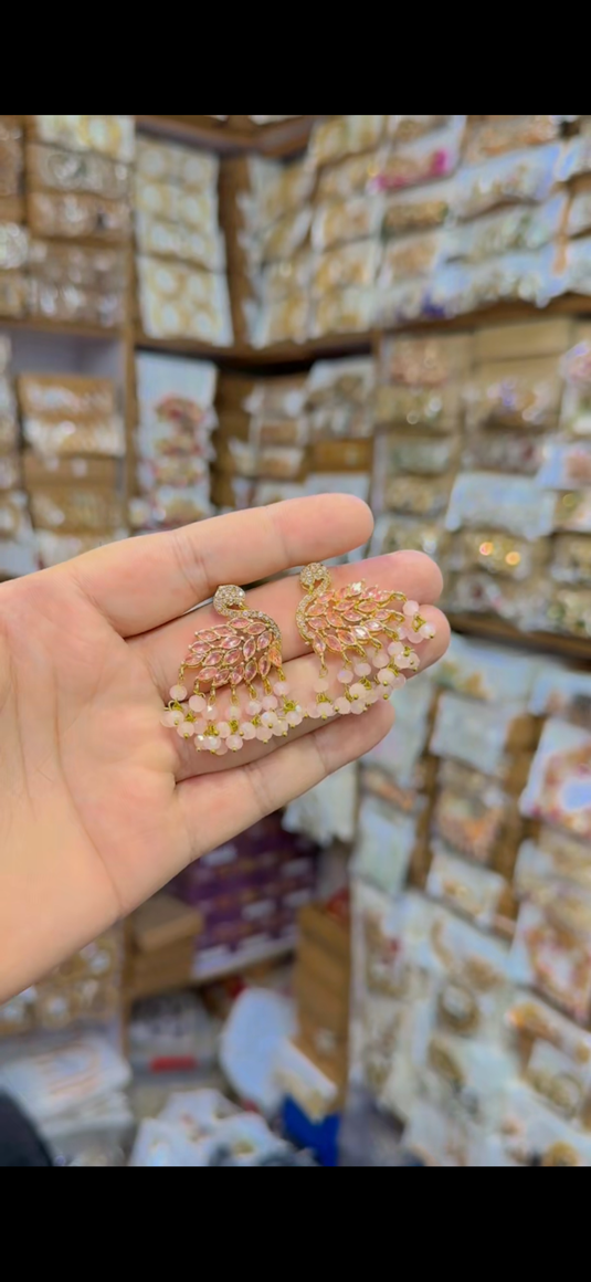 Real Sona Polish Zircone Earrings(Er99)