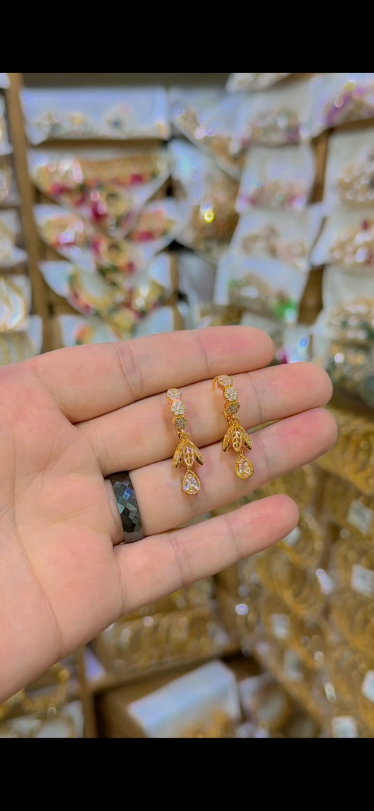 Gold plated Earrings(Db62)