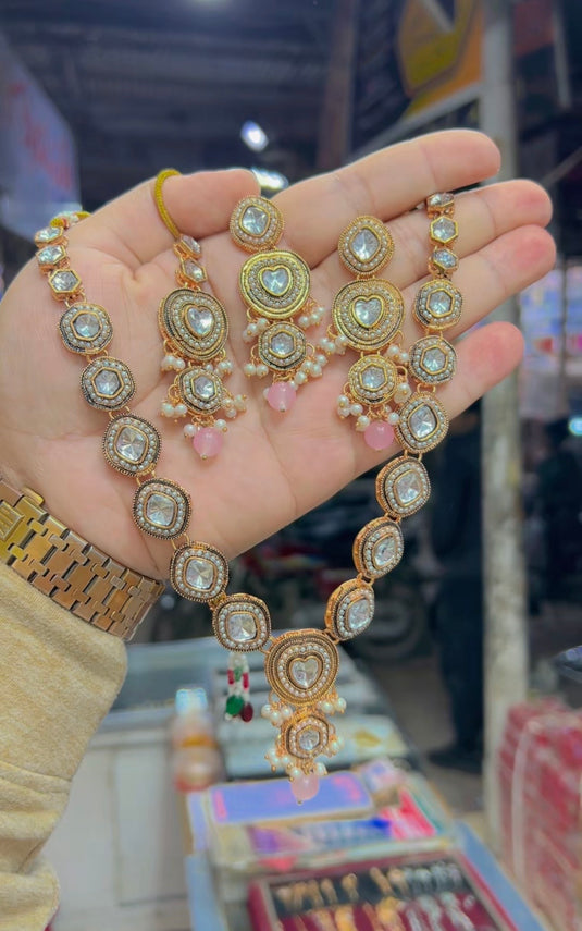 Kundan Necklace set (Ns166)
