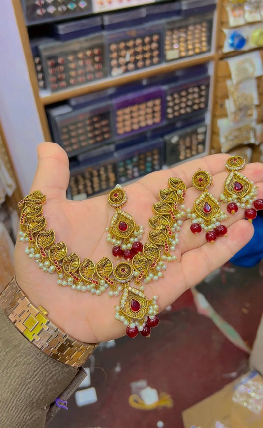 Turkish necklace set (Ns134)