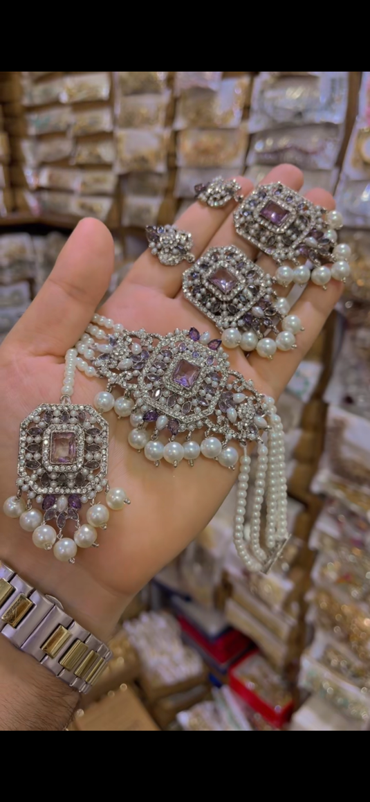 Zircone Chokar Set(Cs79)