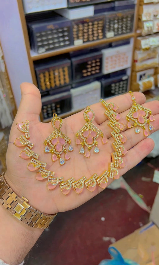 Zircone Necklace set (Ns143)