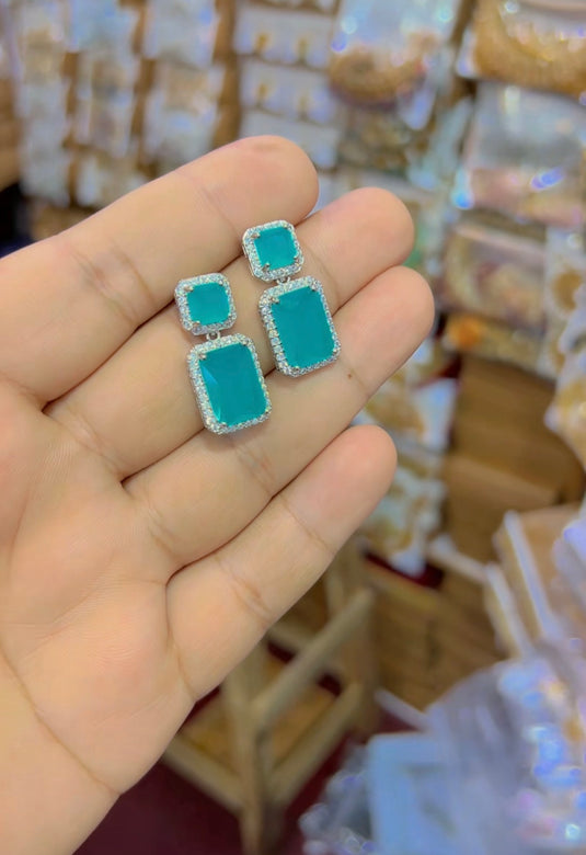 1 carat earrings (Er059)