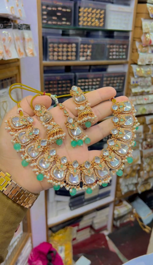 Kundan Necklace set (Ns136)