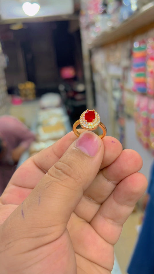 Gold plated Ring (Rg023)