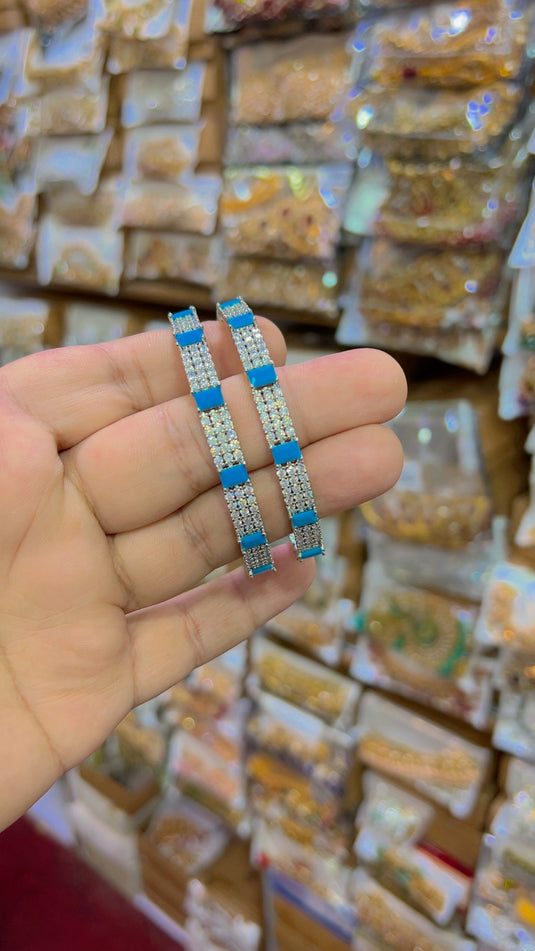 Ad zircone bangles (Bg041)