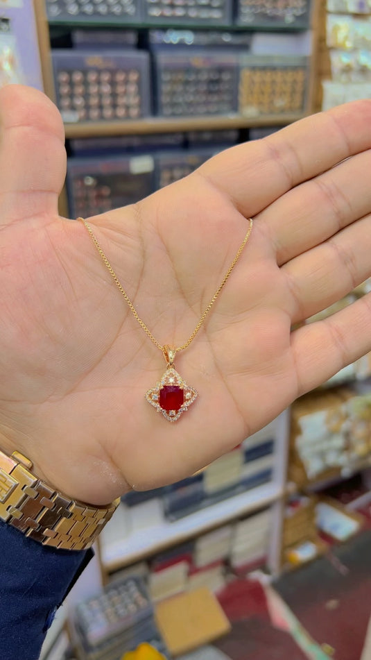 1 carat (Zircone) Locet chain (Lc50)