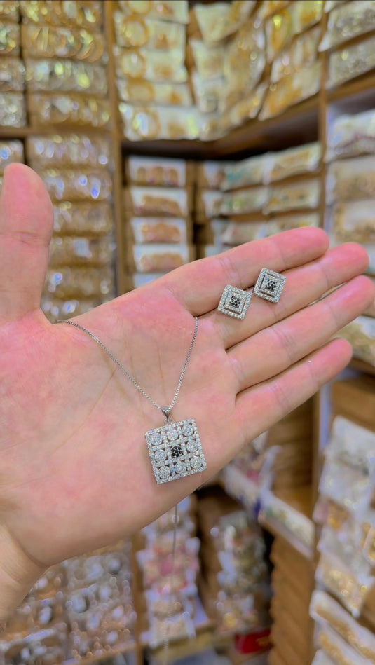 One Carrat Locket Set (Ls112)